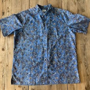 Reyn Spooner Shirt Hawaiian Button Down